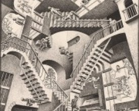 foto M.C Escher_ relativity